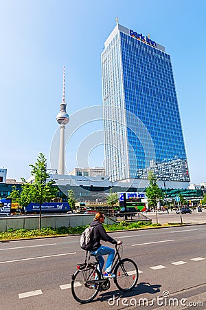 Television Tower in Berlin, Germany Editorial Stock Photo