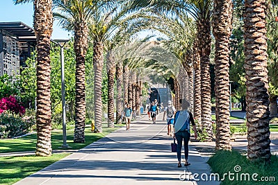 Unidentified Individuals at Arizona State University Editorial Stock Photo