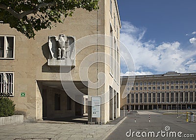 Tempelhof Airfield, Berlin, Germany: 15th August 2018: Eagle car Editorial Stock Photo