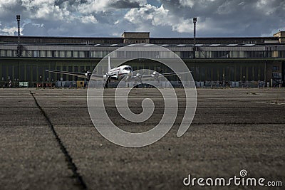 Tempelhof Airfield, Berlin, Germany: 15th August 2018 Editorial Stock Photo