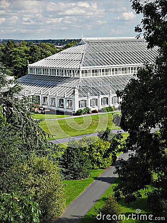 Temperate House conservatory, Kew Gardens Editorial Stock Photo