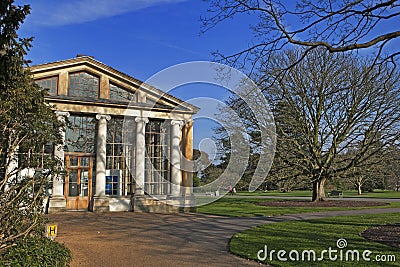 Temperate House Royal Botanical Gardens at Kew London England UK Stock Photo