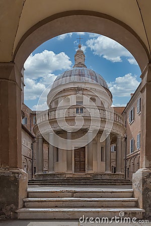 Tempietto, San Pietro in Montorio Stock Photo