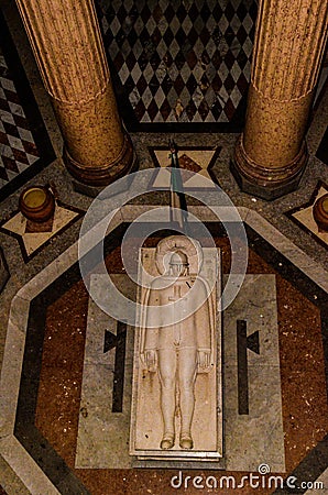 Tempio Votivo di Cristo Re (Votive Temple of Christ the King) - Messina, sicily, Italy Stock Photo