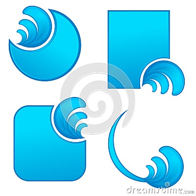 Template with Wave Vector Illustration