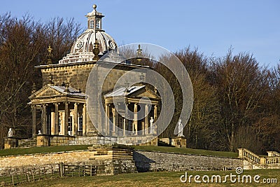 Temple of the 4 winds - Castle Howard - England Stock Photo