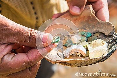 Temple of Alexander the Great, Egypt Stock Photo