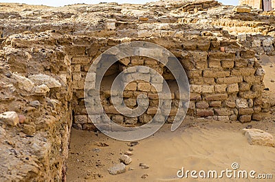 Temple of Alexander the Great, Egypt Stock Photo