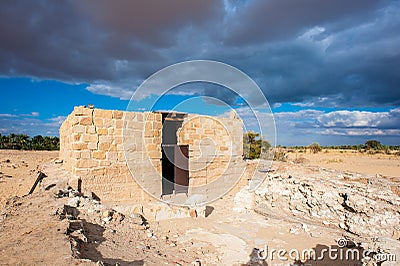 Temple of Alexander the Great, Egypt Stock Photo