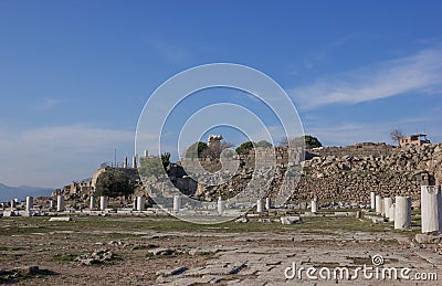 Temple of Athena Stock Photo