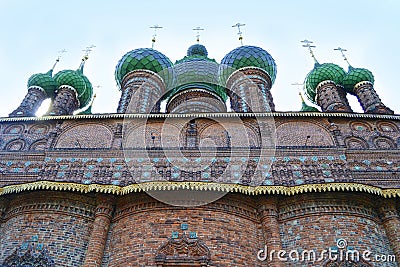 Temple of the Beheading of John the Baptist in the city of Yaroslavl, Russia, Stock Photo