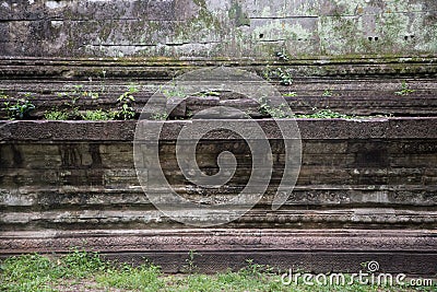 temple in Cambodia view in the afternoon, forming a perfect scenario for the Tomb Raider movie . Cambodia on August 8, 2017 Editorial Stock Photo