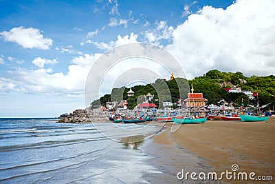 Temple complex in Thailand Stock Photo