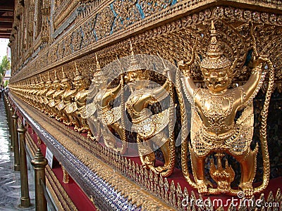 Temple of the Emerald Buddha 2 Stock Photo