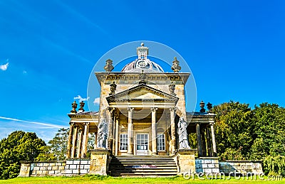 Temple of the Four Winds at Castle Howard near York, England Stock Photo