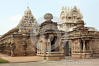 Temple of God Vishnu Stock Photo