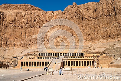 Ancient giant statues of Egypt Editorial Stock Photo