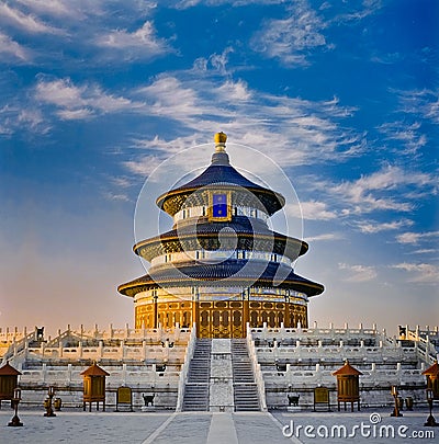 Temple of Heaven Stock Photo
