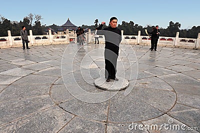 Temple of Heaven in Beijing China Editorial Stock Photo