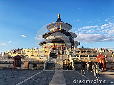 Hall of Prayer for Good Harvests, Beijing Editorial Stock Photo