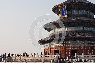 Temple of Heavens, Beijing China Editorial Stock Photo