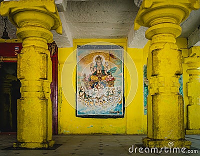 A temple in india hampi karnakata Editorial Stock Photo