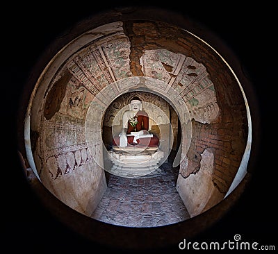 The UNESCO World Heritage site of the temples of Bagan, Myanmar Editorial Stock Photo