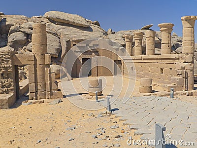 Temple of Kalabsha (Egypt, Africa) Stock Photo