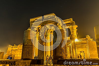 Temple of Kom Ombo Editorial Stock Photo