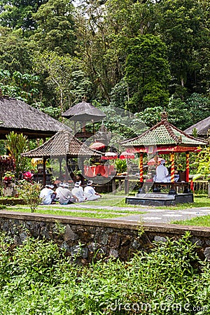 Temple Komala Tirta Editorial Stock Photo