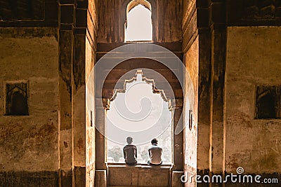 Temple at Lodhi Garden Editorial Stock Photo