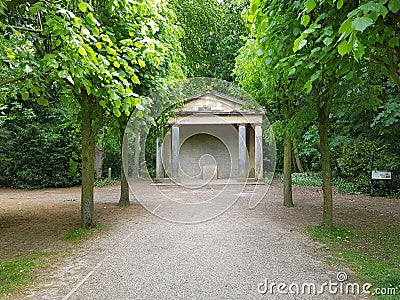 Lotherton Hall, Leeds, West Yorkshire, United Kingdom Stock Photo