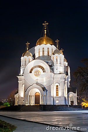 Temple of the Martyr St. George Stock Photo