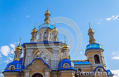 Temple Martyr Valentine. Ukraine. Kharkiv. Stock Photo