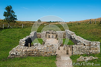 Temple Of Mithras Editorial Stock Photo