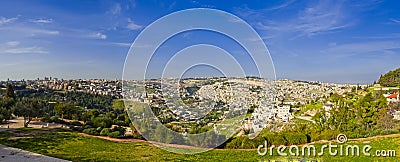 The Temple Mount, in Jerusalem, Israel Stock Photo