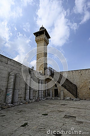 Temple Mount Moriah Al-Aqsa Mosque Stock Photo