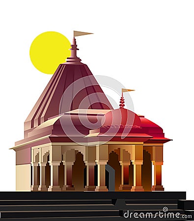 Temple, place of worship Stock Photo