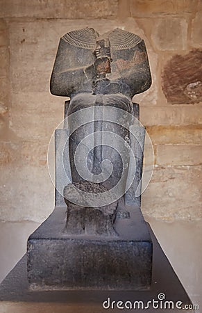 The Temple of Ptah, Home to the Mysterious Sekhmet Statue Editorial Stock Photo
