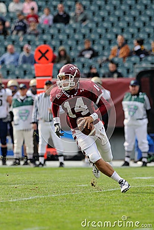 Temple Quarterback Mike Gerardi Editorial Stock Photo