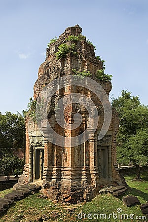 Temple Ruin Stock Photo