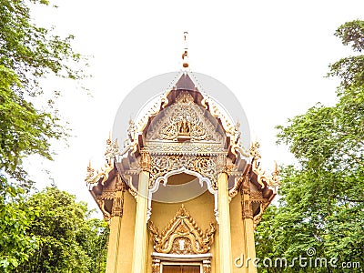 Temple Thung Hin Thoen,Nakhon Sawan,thai Stock Photo