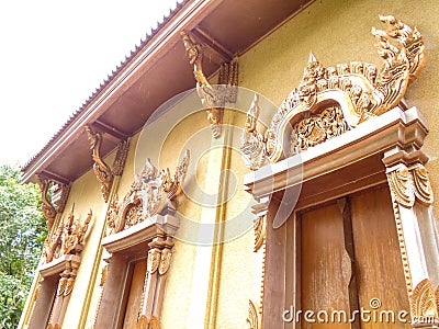 Temple Thung Hin Thoen,Nakhon Sawan,thai Stock Photo