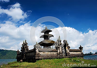 Temple of Ulun Danu Stock Photo