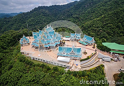 Temple Wat pa phukon Udonthani in Thailand Stock Photo