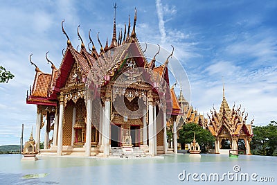 Temple Wat Tham Sua; Thailand Stock Photo