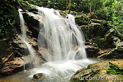 Templer's Park Water Falls Stock Photo