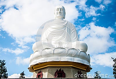 Temples of Vietnam a Buddha statue Stock Photo