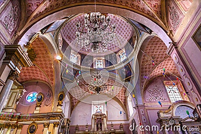 Templo San Felipe Neri Church San Miguel de Allende Mexico Editorial Stock Photo