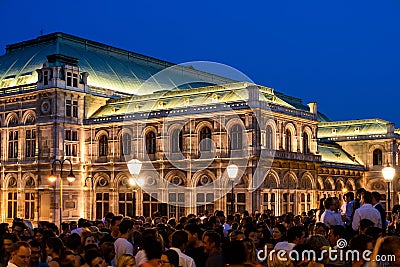 The Temporary Wednesday Club For Art Lovers And Friends Party At Albertina Museum In Vienna Editorial Stock Photo